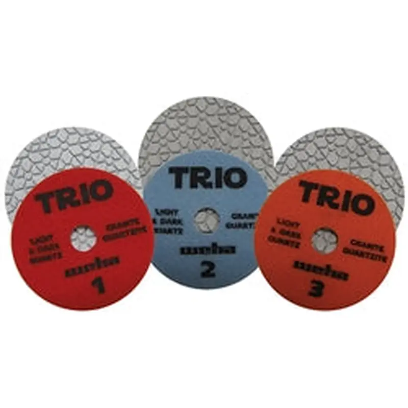 Weha  4Pad Trilogy 3 Step  Diamond Polishing Pads - WET/DRY4Pad Step1