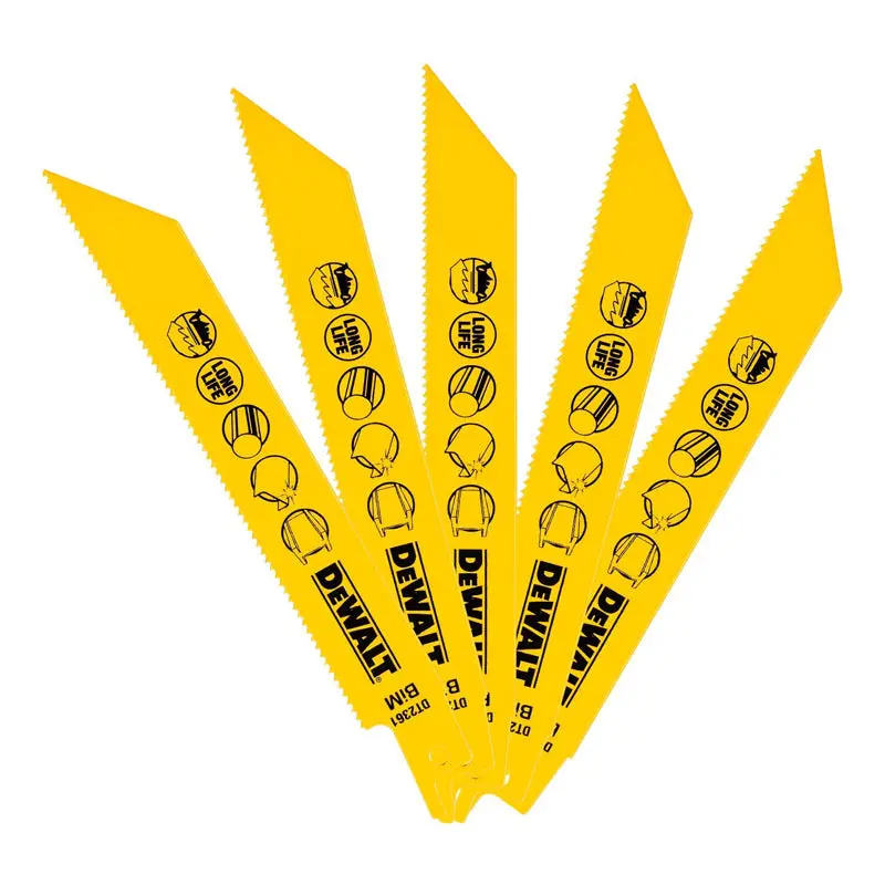 Reciprocating blades  bi metal 14TPI | 152mm - pack of 5pcs