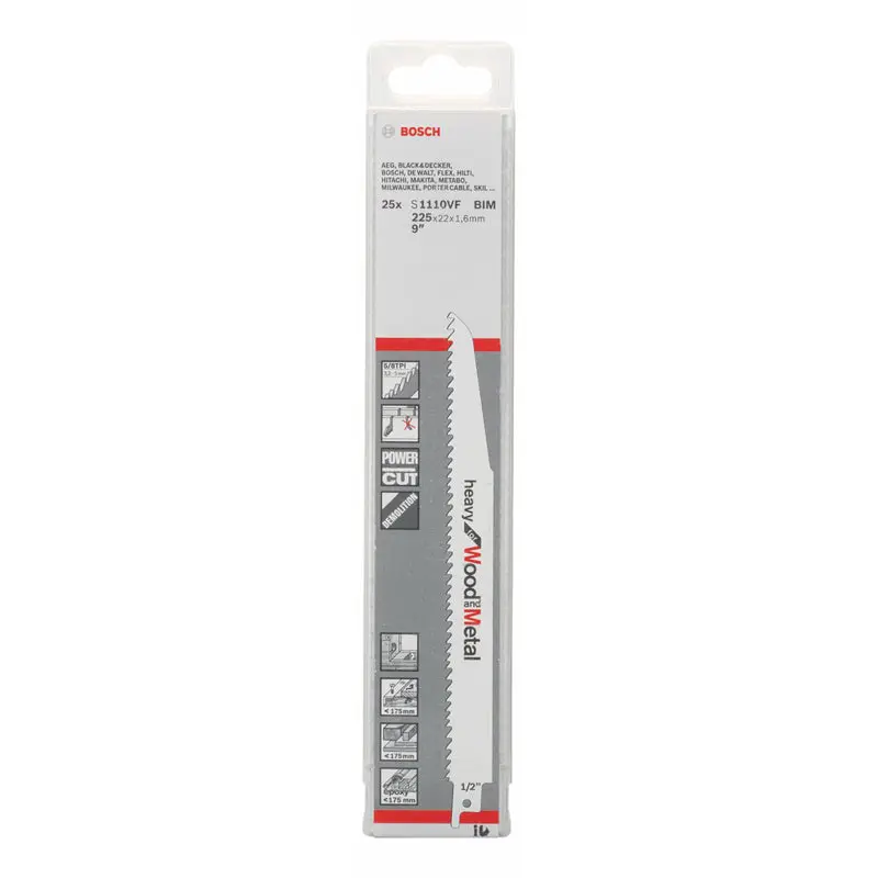 RSB BIM Heavy for Wood/Metal | S1110VF- 25pcs