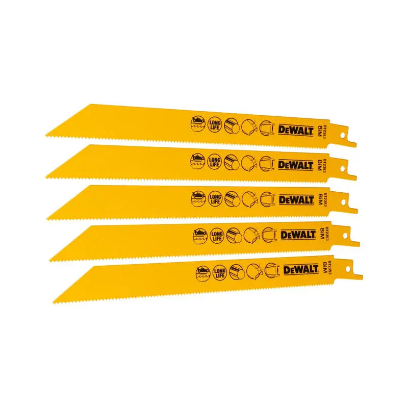 Reciprocating blades  bi metal - 203mm - pack of 5