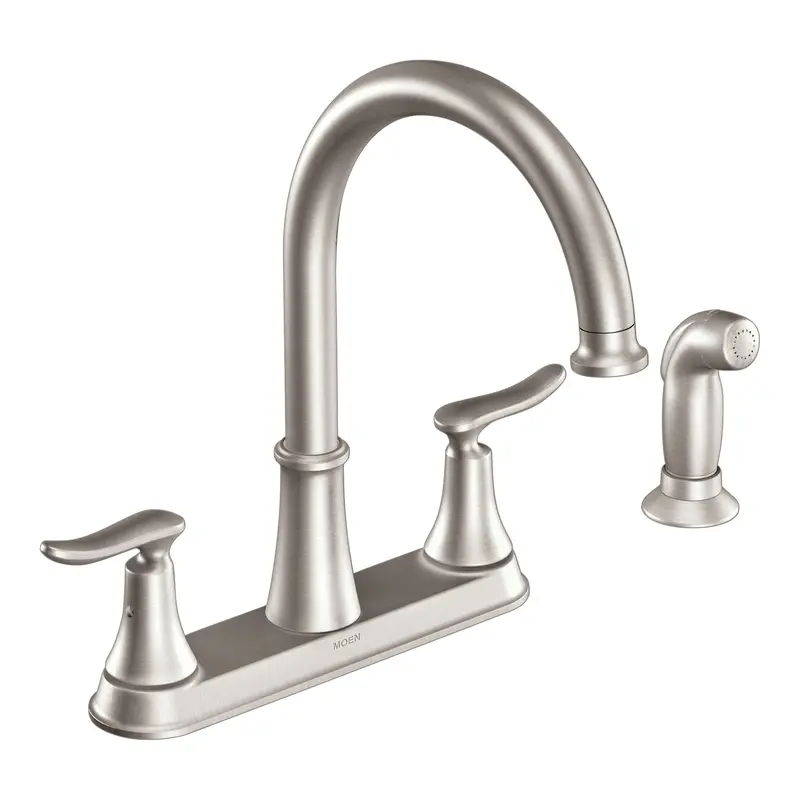 Solidad Two-handle High Arc Kitchen FaucetSpot Resist Stainless