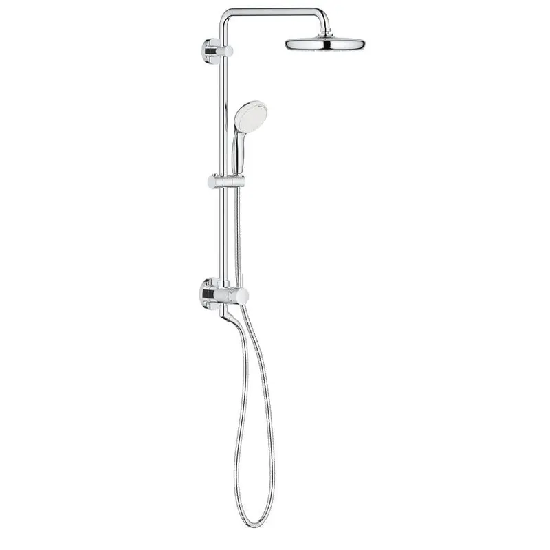2-spray 8.25 in. Dual Shower Head and Handheld Shower Head in ChromeChrome / 14.87