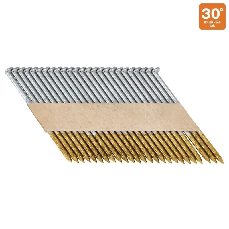 30 3 in.  Galvanized Framing Nails, Ring Shank, 1,000 Pc.