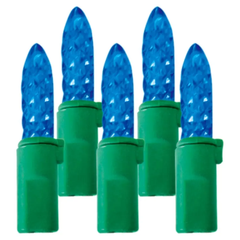 Hometown Holidays 2373-04 Light Set, 4.8 W, 70-Lamp, LED Lamp, Blue Lamp, 25,000 hr Average Life