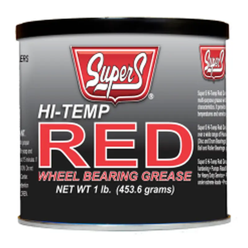 Super S Hi-Temp Red Grease