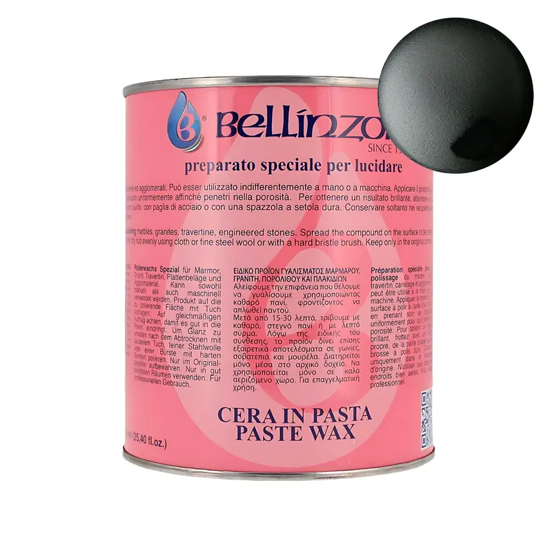 Bellinzoni Cera in Pasta WaxBlack