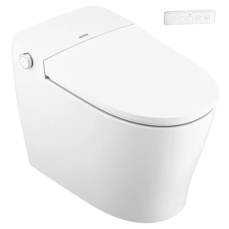 Moen 3-series Electronic Cleansing ToiletWhite