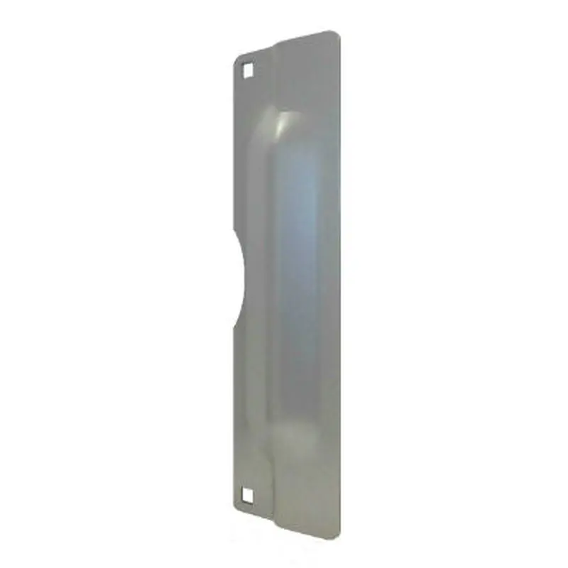 Don-Jo Latch Guard with Anti-Spread Pin Dull Chrome PlatedChrome Plated