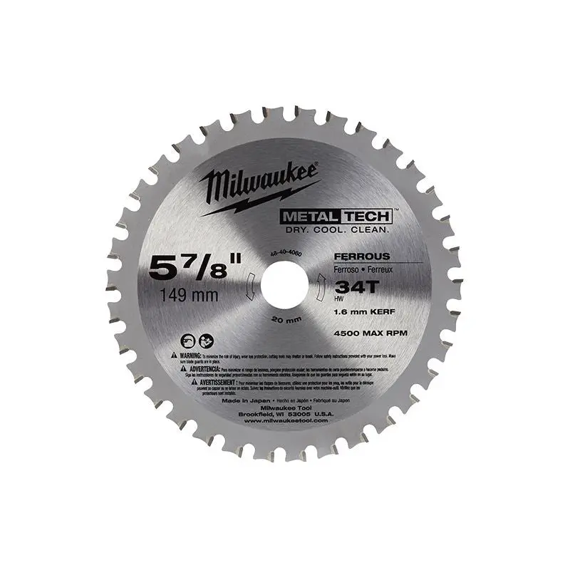 Milwaukee 48-40-4080 5-7/8 Ferrous Metal Blade