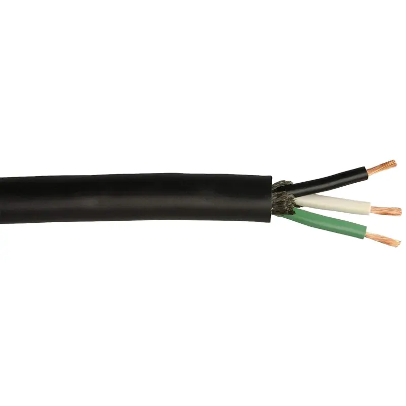 CCI 55039604 Electrical Cord, 12 AWG Wire, 3 -Conductor, Copper Conductor, TPE Insulation, Seoprene/TPE Sheath