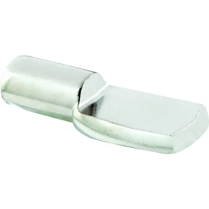 Prime-Line U 10166 Shelf Support Peg 25 lb, Steel, Wall Mounting, 8/PK