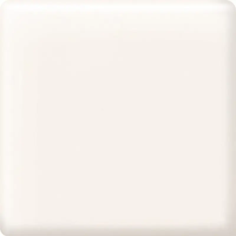 American Olean Bright White Ceramic Mud Cap Corner Tile (2-in x 2-in)Ruby Red