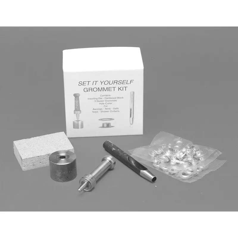 C.S. Osborne Home Grommet Kit/ - Nickel 9/32" - 1