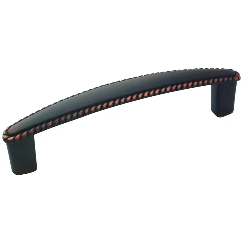 Amerock Allison Value Series BP53004ORB Cabinet Pull, 4-5/16 in L Handle, 5/8 in H Handle, 1-1/8 in Projection, Zinc