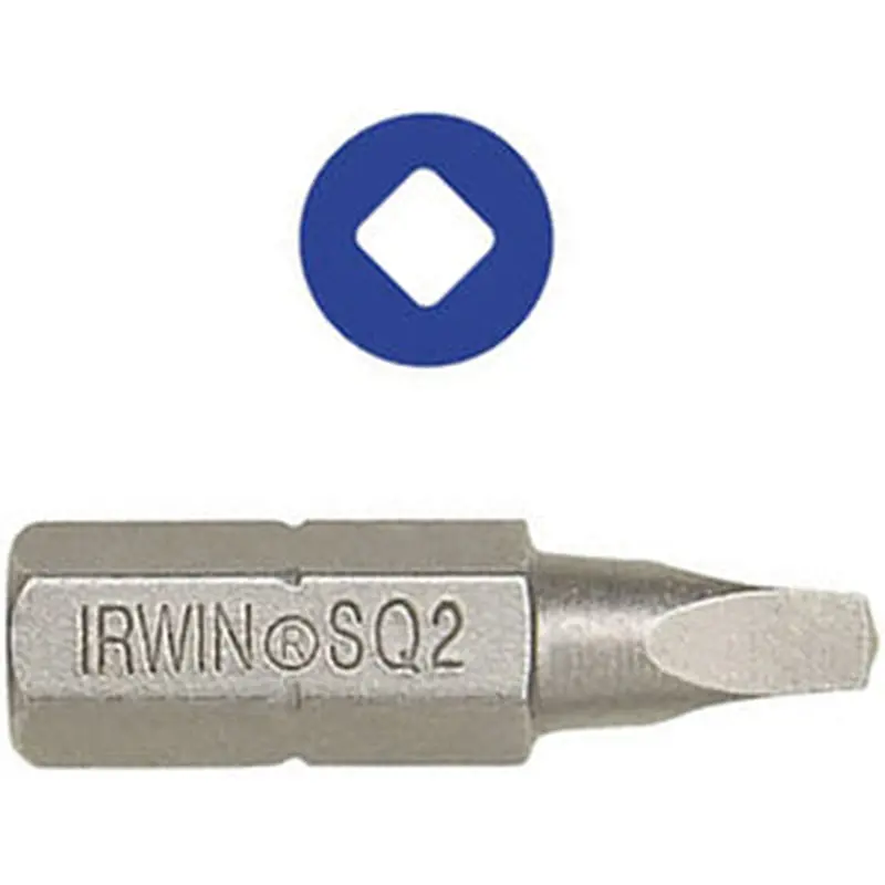 BIT #2 SQ RECESS INSERT 1/4 HEX X