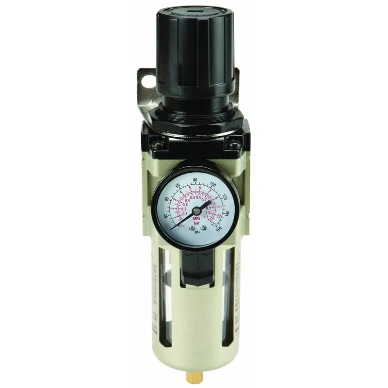 1/2 in. Air Line Filter/ Regulator with Gauge