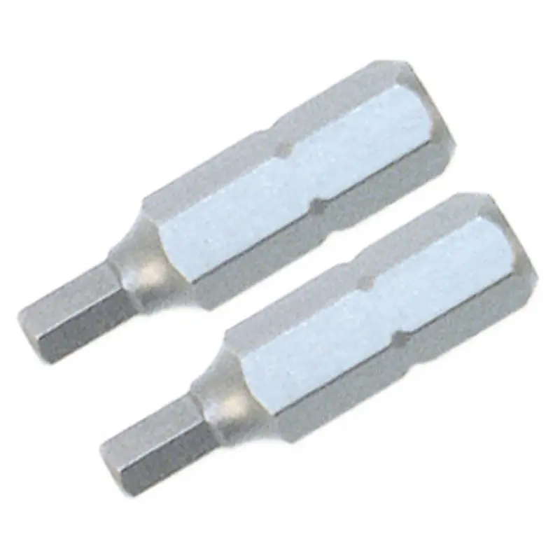 Wiha Hex Inch Insert Bit 5/32 x 25mm Pack of 2 Bits
