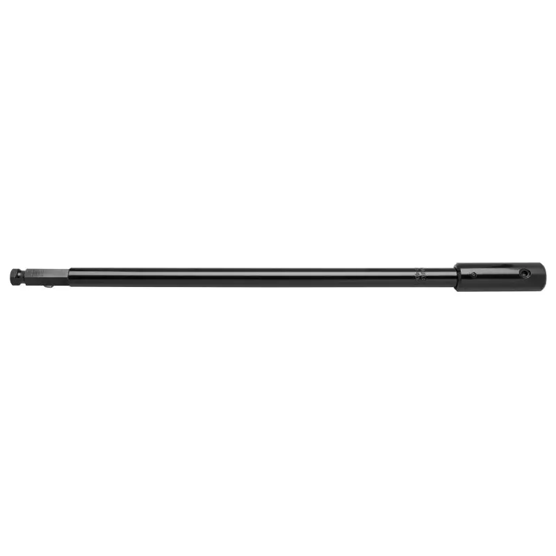 Milwaukee 48-28-4008 Drill Bit Extension, 3/8 in Shank, Hex Shank, 12 in L, Steel