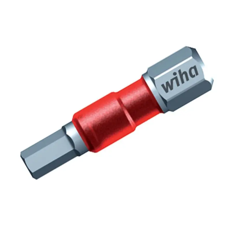 Wiha Terminator Impact Insert Bit Hex 1/4in Pack of 10 Bits