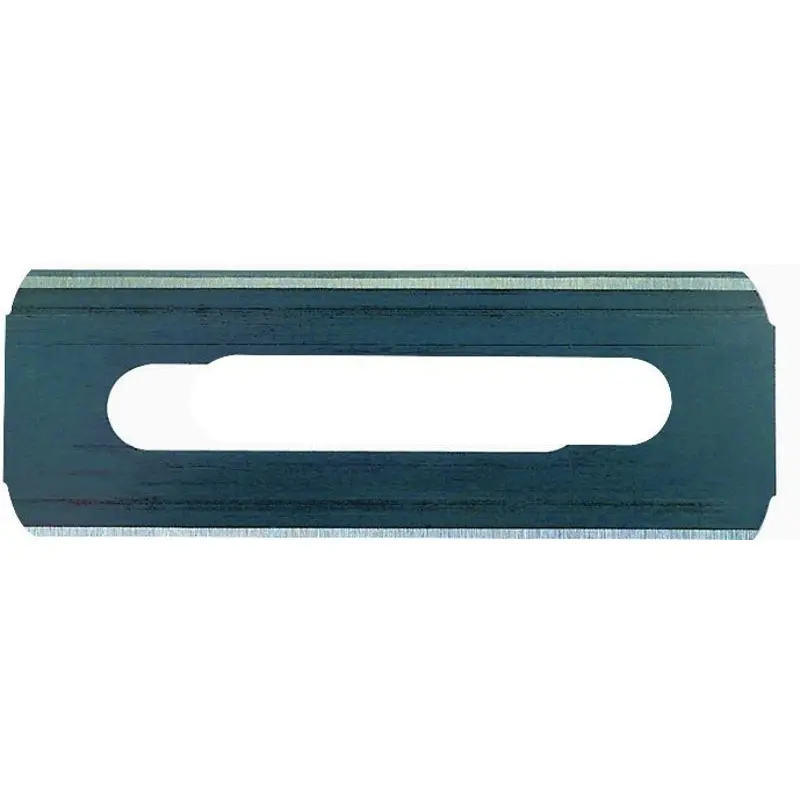 Stanley 11-525 Knife Blade, 2-1/4 in L, HCS, Double-Edge Edge, 4-Point