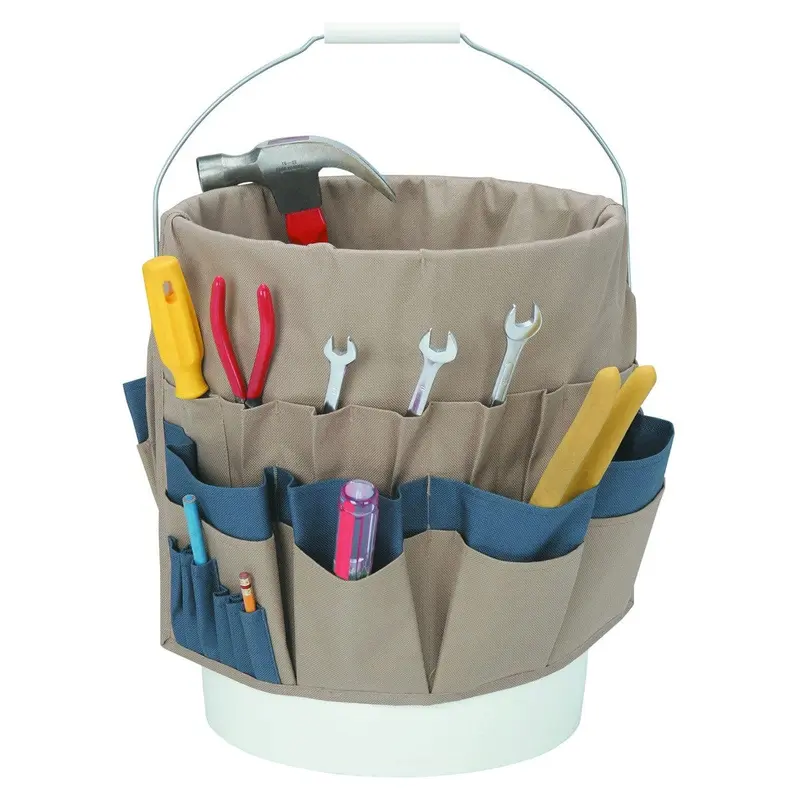 52 Pocket Bucket Organizer