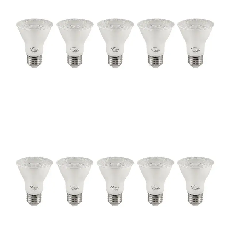 50-Watt Equivalent PAR20 Energy Star and Dimmable LED Light Bulb in Soft White 3000K (10-Pack)package