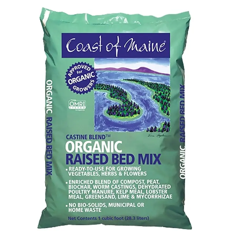 Coast of Maine 1CBCRB1 Castine Raised Bed Mix, 1 cu-ft Bag