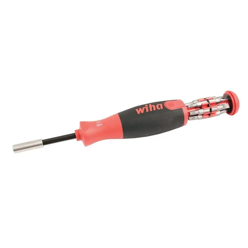 Wiha Ultra Driver 12-in-1 Slotted Phillips Torx Insert Bit Holder