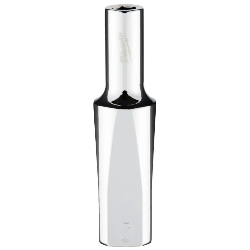 Milwaukee 45-34-9090 Socket, 6 mm Socket, 3/8 in Drive, 6-Point, Chrome Vanadium Steel, Chrome