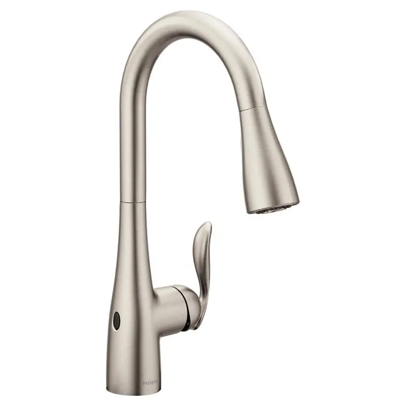 Arbor Touchless Single-Handle Pull-Down Sprayer Kitchen Faucet with MotionSense Wave in Spot Resist Stainless