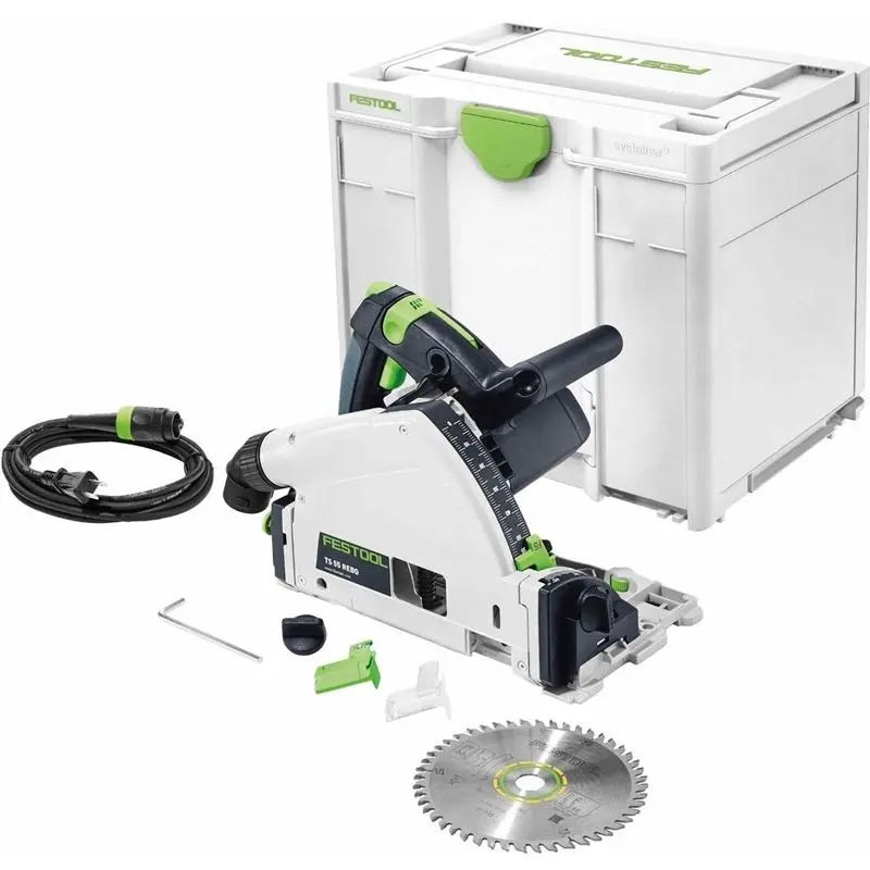 Festool 576011 TS 55 REQ Plunge Cut Track Saw w/ Systainer