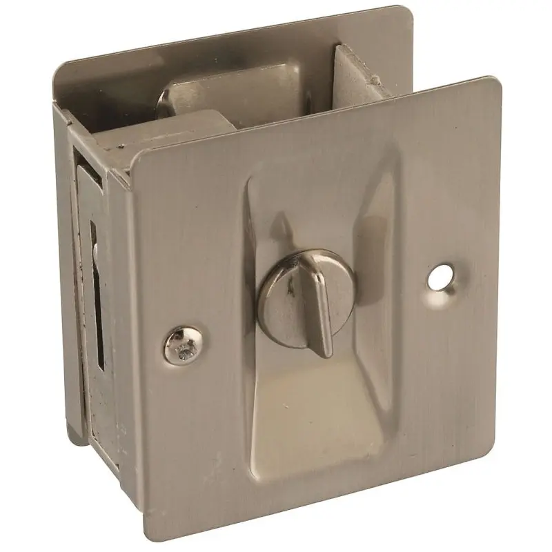 National Hardware V1951 Series N326-272 Privacy, Brass, Satin Nickel