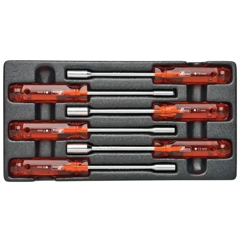 Retta Screwdriver Set with 6 Acetate Heads | RAM0451