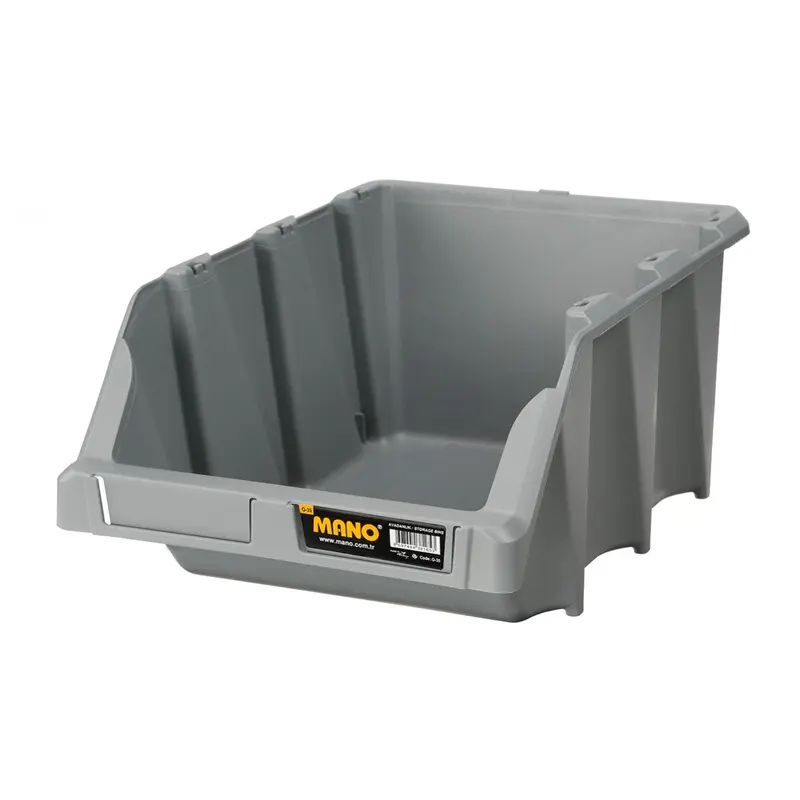 Storage Bin-265x420x177mm-Grey