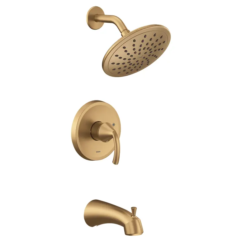 Glyde M-CORE 2-Series Tub and Shower Trim with RainshowerChrome