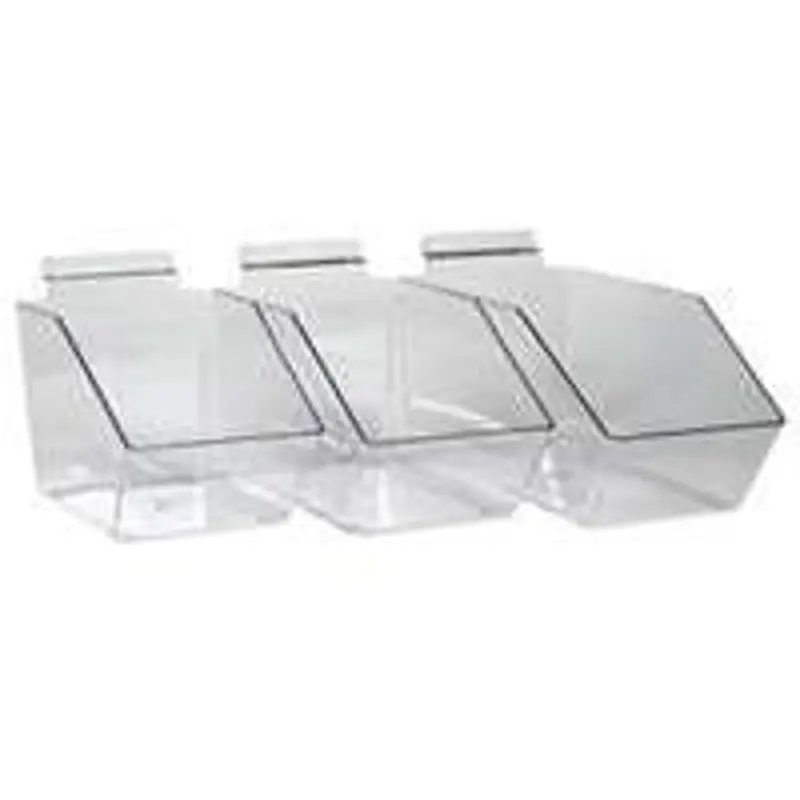 Southern Imperial Visi-Bin RPDMP-655115 Slatwall Dump Bin, 5 lb, Plastic, 11-1/2 in L, 6 in W, 5-1/2 in H