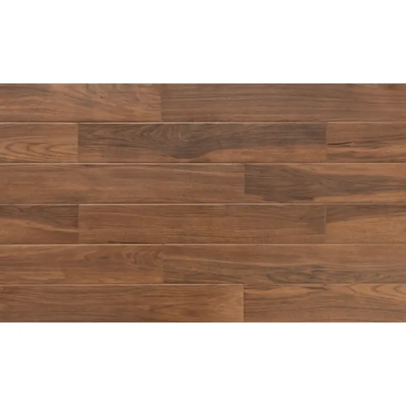 allen   roth Pensacola Brown 6-in x 36-in Glazed Porcelain Wood Look Floor and Wall Tile1.43 sq. ft./piece