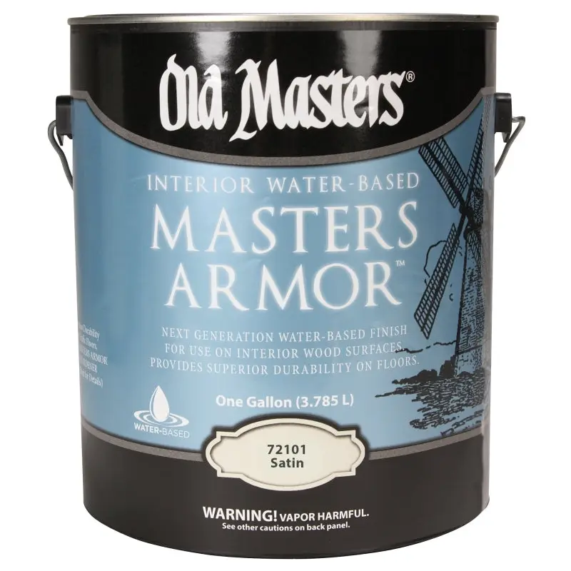 Old Masters 72101 Wood Stain, Satin, Liquid, 1 gal