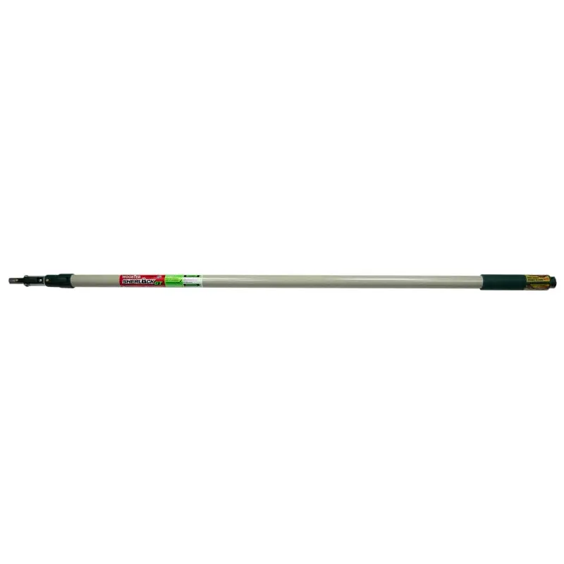 Wooster R091 Extension Pole, 4 to 8 ft L, Aluminum/Fiberglass