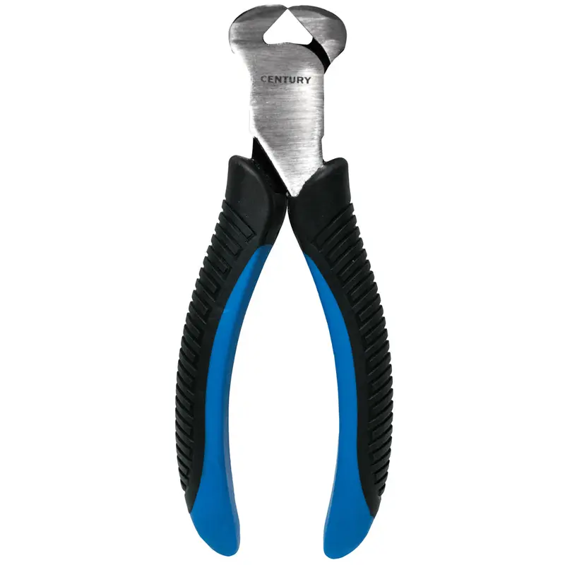 Century Drill And Tool Pliers End Nipper 7 Jaw Capacity 3/8 Jaw Length 1-1/8 Jaw Thickness 7/167"