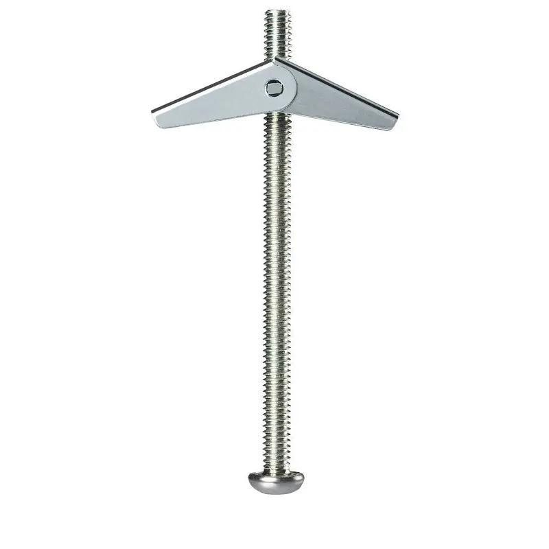 Cobra Anchors 082M Spring Toggle Bolt, 3 in L, Steel, 68 lb