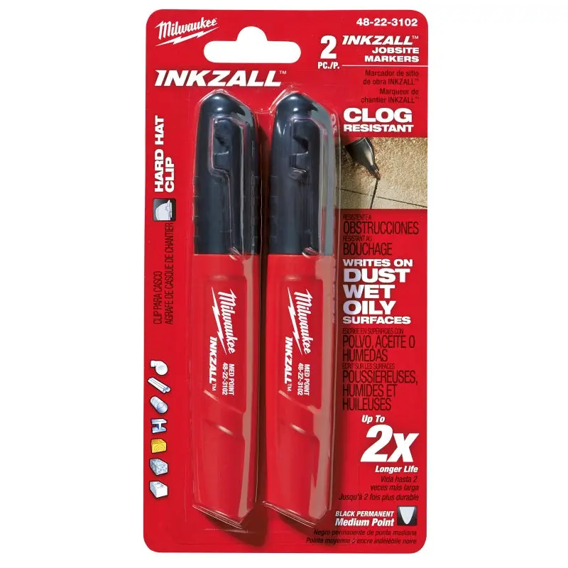 Milwaukee 48-22-3102 Marker, Black