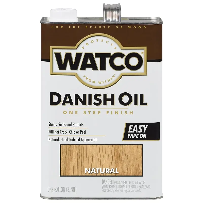 Watco 65731 Danish Oil, Natural, Liquid, 1 gal, Can