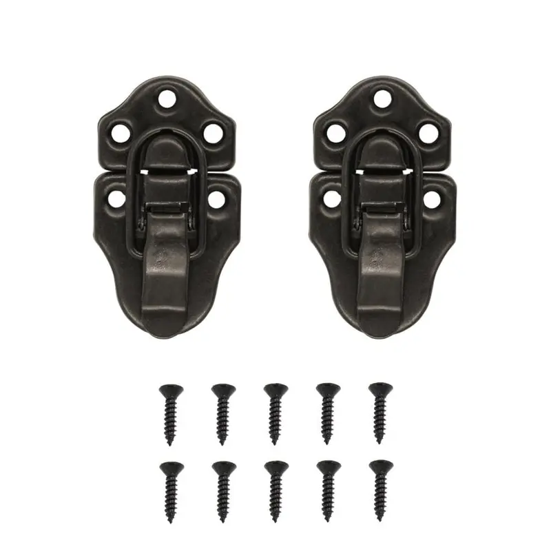 2-3/4 in. x 1-1/2 in. Oil-Rubbed Bronze Chest LatchesSatin Nickel / 0.130 / 1