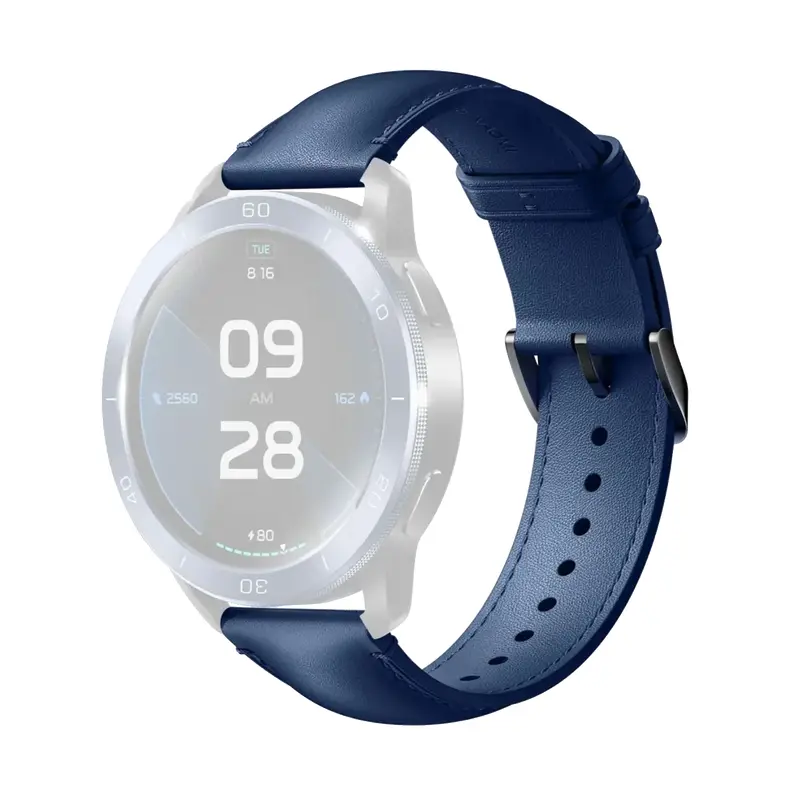 Xiaomi Ocean Blue Leather Watch Strap