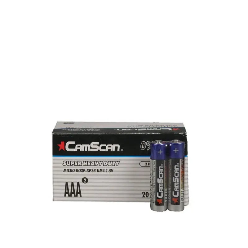 Camscan Super Heavy Duty battery - blister - AAA | R6P-BP2B