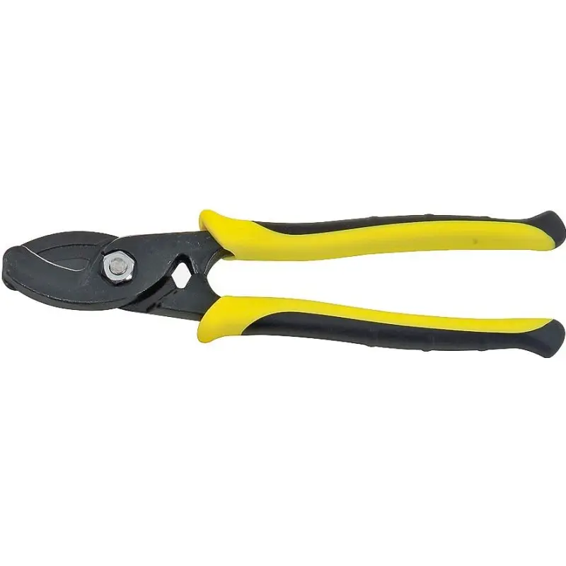Stanley 89-874 Cable Cutter, 8-9/16 in OAL, HCS Jaw, Comfort-Grip Handle