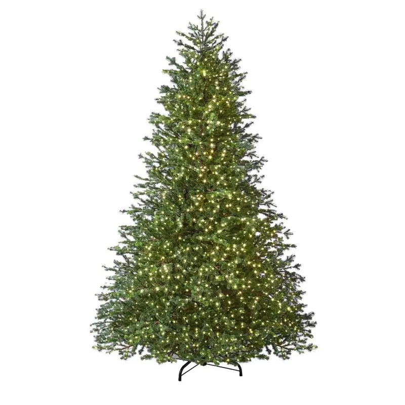 7.5 ft Elegant Grand Fir LED Pre-Lit Artificial Christmas Tree with Timer with 2000 Warm White Lights7 / 20.55 / White Lights