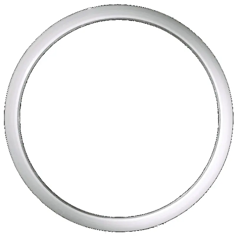 Danco 36661B Faucet Washer, 1-1/2 in, 1-1/2 in ID x 1-3/4 in OD Dia, 1/4 in Thick, Polyethylene