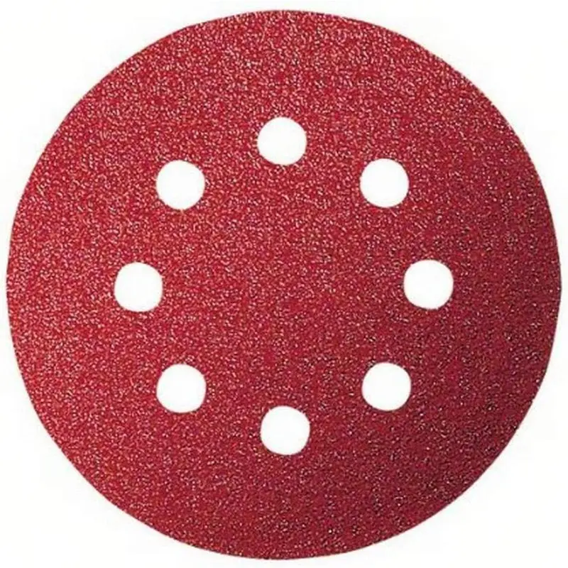 Set of Sanding Discs Diamater 8 holes, 125mm G240 5pcs